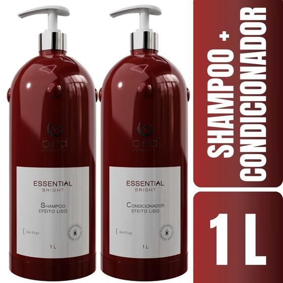 Imagem de Kit Shampoo e Condicionador Essential Bright 1L Bled