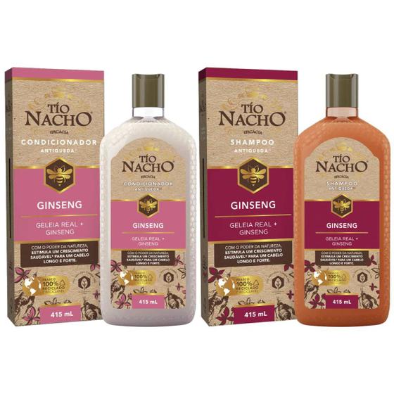 Imagem de Kit Shampoo e Condicionador Ginseng - Tio Nacho