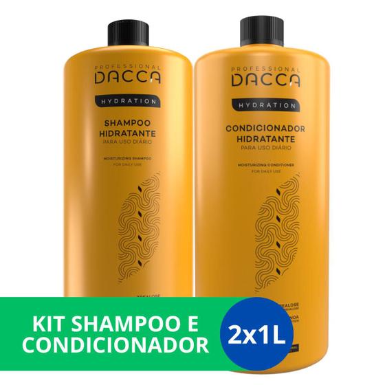 Imagem de Kit Shampoo E Condicionador Hidratante Profissional De Salão