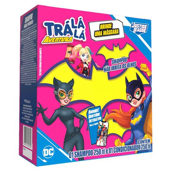 Imagem de Kit Shampoo e Condicionador Justice League Trá Lá Lá Aventura 250ml Cada