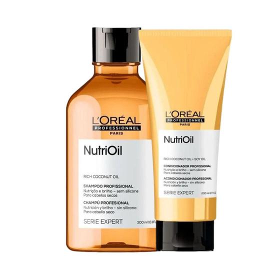 Imagem de Kit Shampoo E Condicionador Loreal Nutrioil Home Care