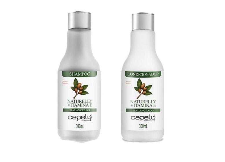 Imagem de Kit Shampoo E Condicionador Naturelly Vitamina E Capely