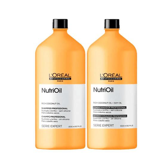 Imagem de Kit Shampoo e Condicionador NutriOil 1500ml- L'oréal