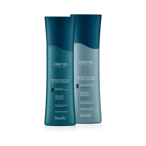 Imagem de Kit Shampoo e Condicionador Redensifica e Encorpa- Amend
