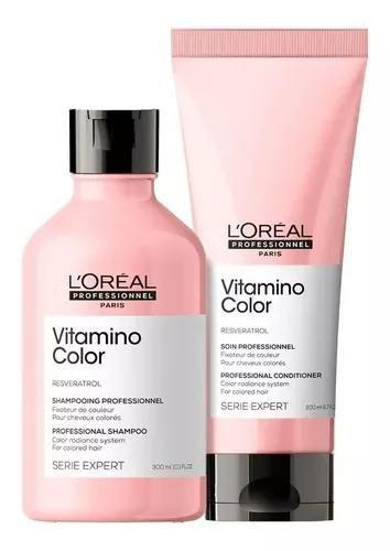 Imagem de kit shampoo e condicionador vitamino color 