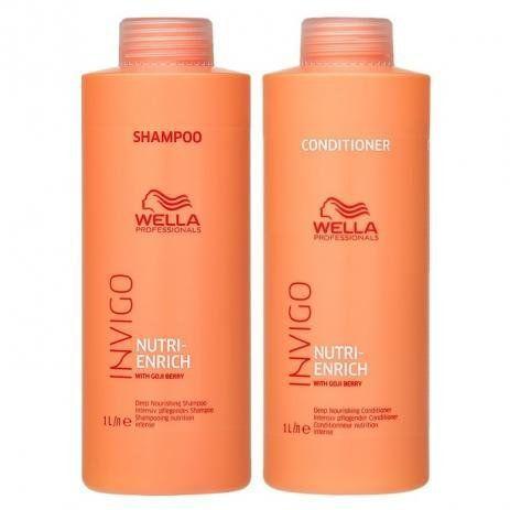 Kit Shampoo E Condicionador Wella Nutri Enrich Invigo - Kit Shampoo e ...