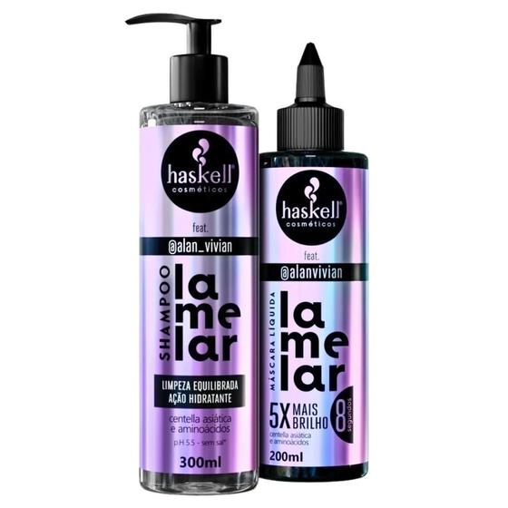 Imagem de Kit Shampoo E Máscara Lamelar Haskell