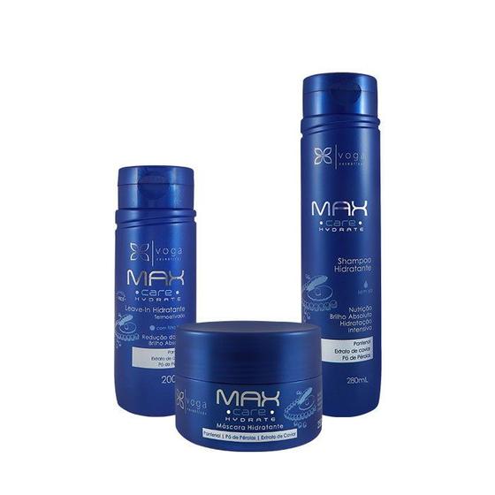 Imagem de Kit Shampoo, Máscara e Leave-in Hydrate