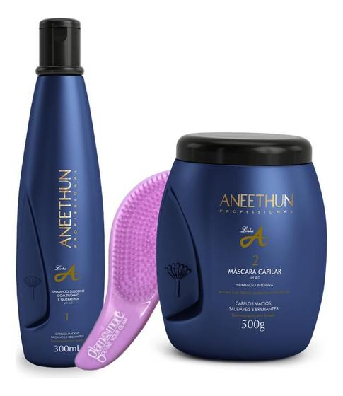 Imagem de Kit Shampoo  Mascara Linha A  Aneethun