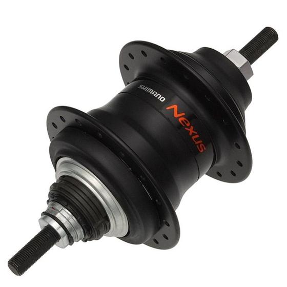 Imagem de Kit Shimano Nexus Inter 5 SG-5R35, trocador SL-5S50 - 32f - preto