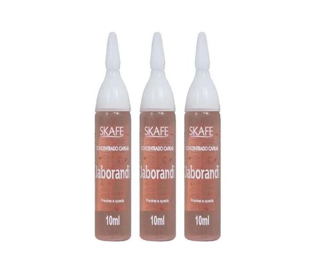 Imagem de Kit Skafe - Ampola Jaborandi 10 ml - 3 Unidades