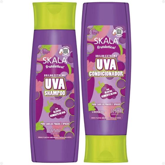 Imagem de Kit Skala Uva: Shampoo E Condicionador 325Ml