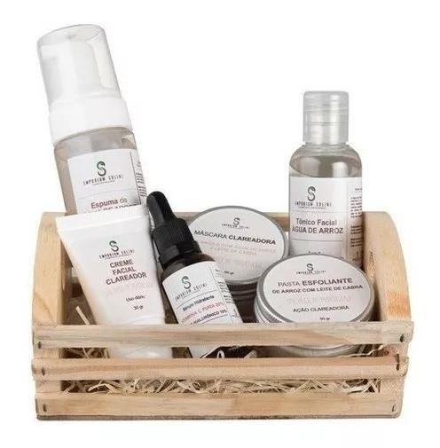 Imagem de Kit Skin Care Completo De Limpeza Facial Clareador