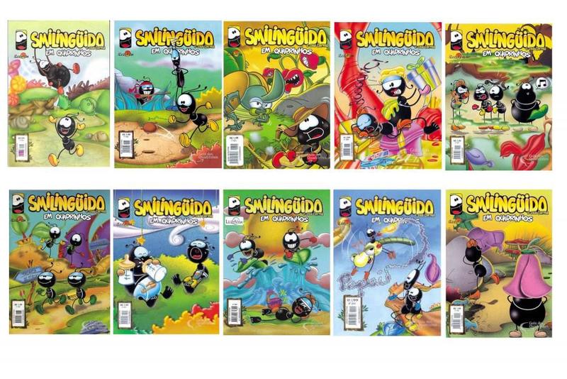 Imagem de Kit Smilinguido e sua turma: Em quadrinhos - 30 volumes