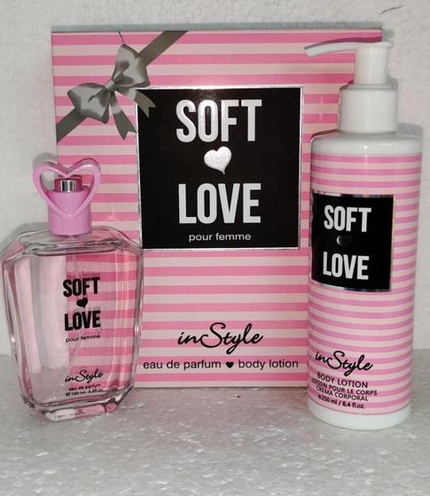 Imagem de Kit Soft Love Perfume 100 Ml + Loção 250Ml