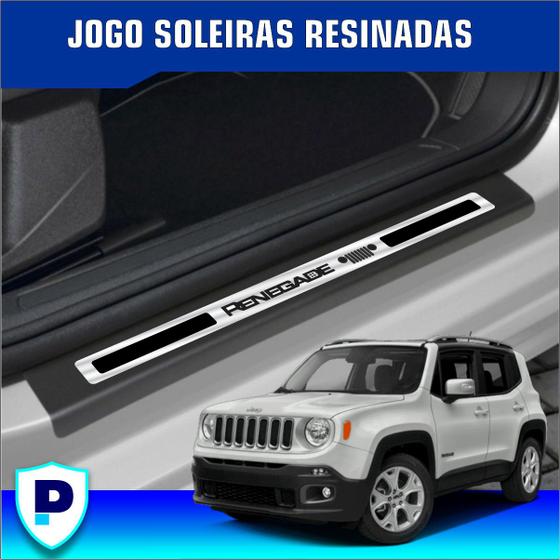 Imagem de Kit Soleira Jeep Renegade Resinada