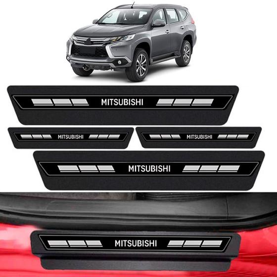 Imagem de Kit Soleira Porta Premium Mitsubishi Pajero Sport Todos anos