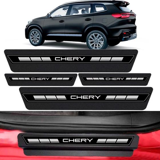 Imagem de Kit Soleira Porta Top Premium Carros Chery Todos anos