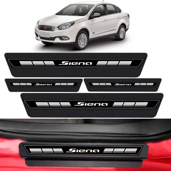 Imagem de Kit Soleira Porta Top Premium Fiat Grand Siena Todos anos