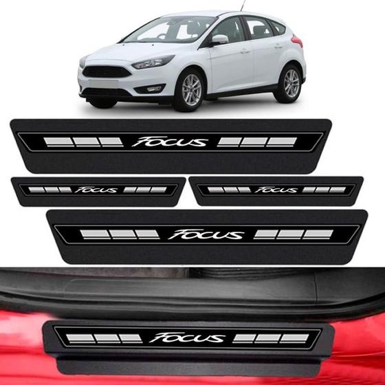 Imagem de Kit Soleira Porta Top Premium Ford Focus Novo Todos anos