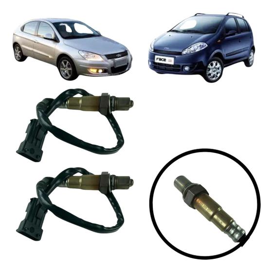 Imagem de Kit Sonda Lambda Pre & Pos Chery Face Cielo 2009 À 2020