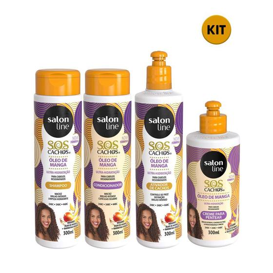 Kit Sos Cacho Oleo De Manga Com Ativador De Cachos E Creme Para Pentear Salon Line No Magalu Magazine Luiza Kit Sos Cacho Oleo De Manga Com Ativador De Cachos E Creme Para Pentear Salon Line No Magalu Magazine Luiza