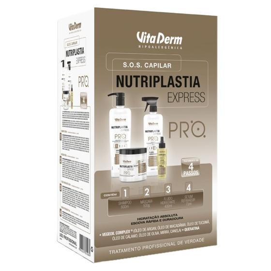 Imagem de Kit SOS Capilar Nutriplastia Express PRO - Vita Derm