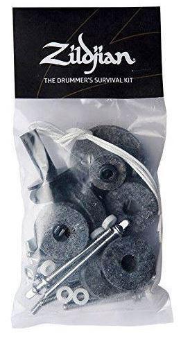 Imagem de Kit SOS Zildjian Survival Gear ZSK Peças de Reparo com Feltros, Chave, Cordinhas, Arruelas (16276)