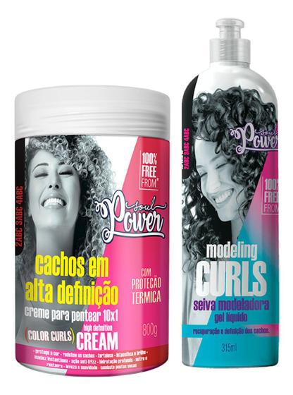 Imagem de Kit Soul Power Curls High Definition Cream 800g + Modeling C