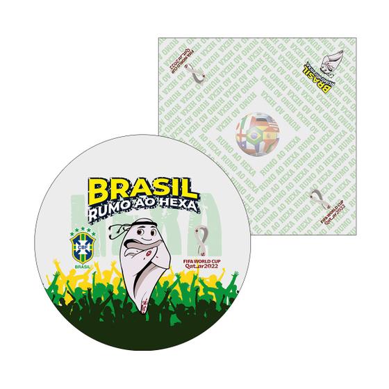 Imagem de Kit Sousplat + Guardanapo Copa Mascote