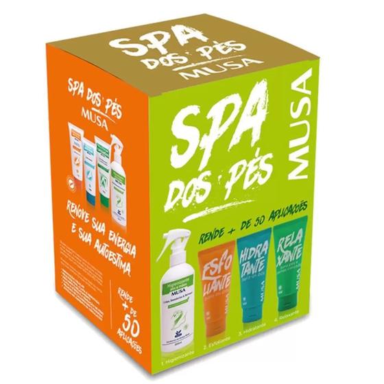 Imagem de Kit Spa dos Pés Musa 4 Produtos