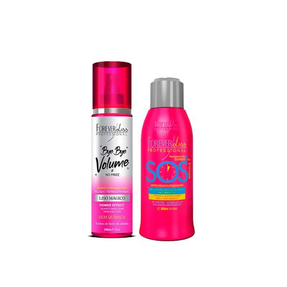 Imagem de Kit Spray Bye Bye e SOS Antiemborrachamento Forever Liss