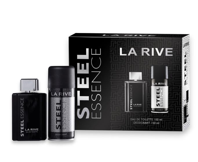 Imagem de Kit Steel Essence Perfume EDT Masculino + Desodorante - La Rive