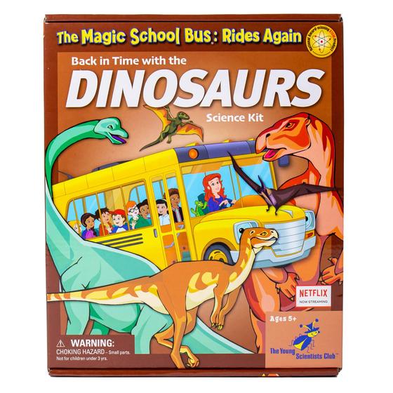 Imagem de Kit STEM: O Ônibus Mágico Volta a Andar com Modelo de Dinossauro