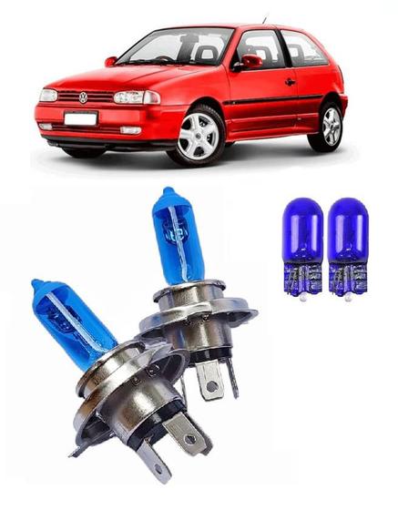 Imagem de Kit Super Branca VOLKSWAGEN GOL G2 1995  1999 Alto Baixo H4