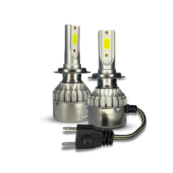 Imagem de Kit Super Led C6 12v Agile 2012 2013 2014 2015 2016 Farol Alto Baixo e Milha