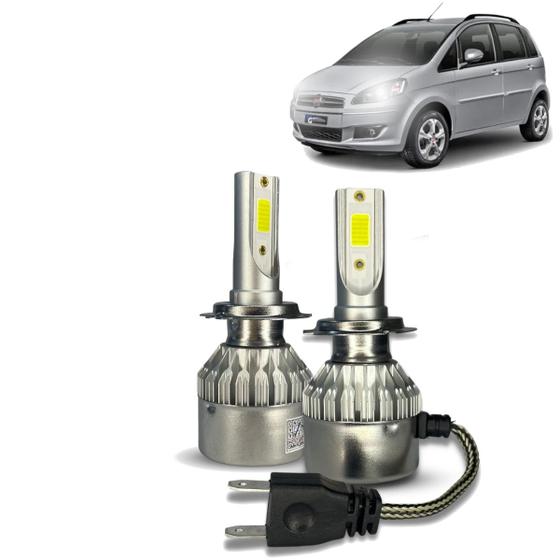 Imagem de Kit Super Led C6 12v Idea 11 À 13 Farol Alto Baixo e Milha