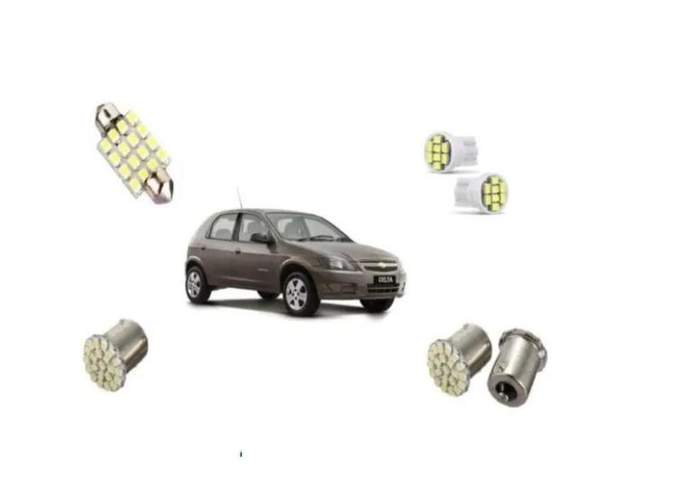 Imagem de Kit Super Led Celta 2010 2011 2012 2013 Farol + Leds