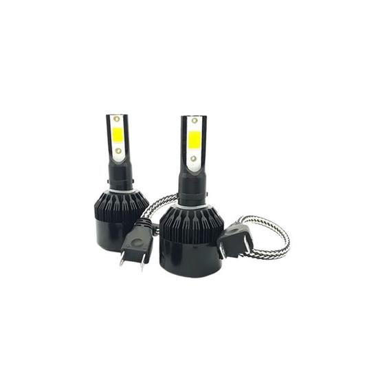 Imagem de Kit Super Led H7 C6 Plus Ultra 12v 24v 6000k 7800 Lumens