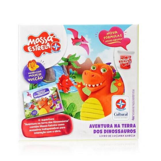 Imagem de Kit Super massa+Livro  Aventura Terra Dinossauros - Estrela