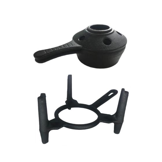 Kit Suporte e Espiriteira Para Fogareiro - Panela Mineira Menor preço em Kit Suporte e Espiriteira Para Fogareiro - Panela Mineira
