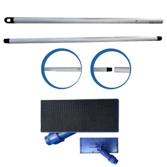 Imagem de Kit Suporte Lt Limpa Tudo com Cabo Alumínio 1,3M