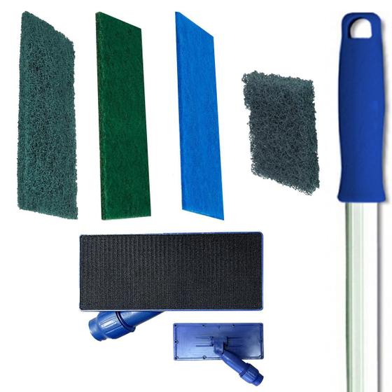 Imagem de Kit Suporte Lt Limpa Tudo Tecido + Fibra Leve Zero Riscos +