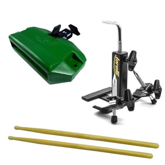 Imagem de Kit suporte para pedal ta427 com bloco sonoro grave to008