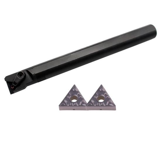 Imagem de kit suporte s16q mtfnR 16 + 02 insertos c/ raio 04