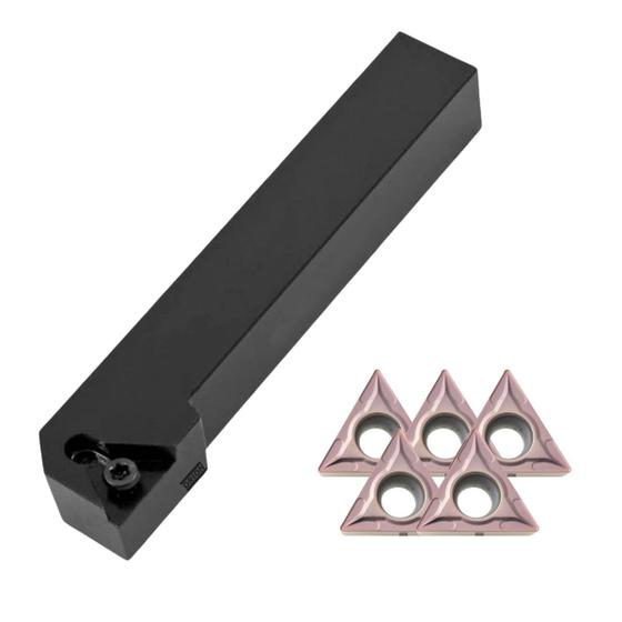 Imagem de kit suporte stgcR 2020 k16 + 05 insertos  p/ aço