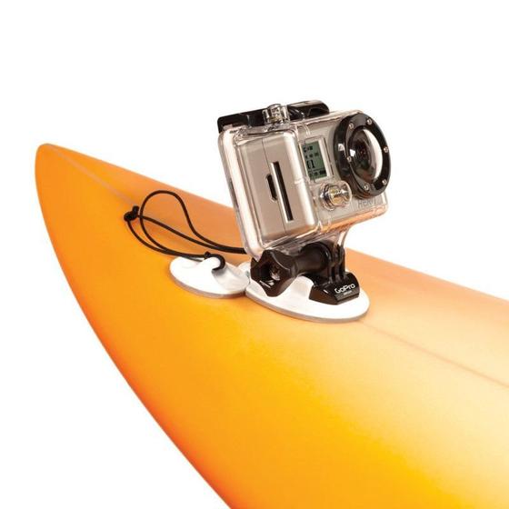Imagem de Kit Surfboard Mounts Suporte p/ Camera Esportiva Prancha Surf Stand Up Skate Eken H9R Sjcam Sport
