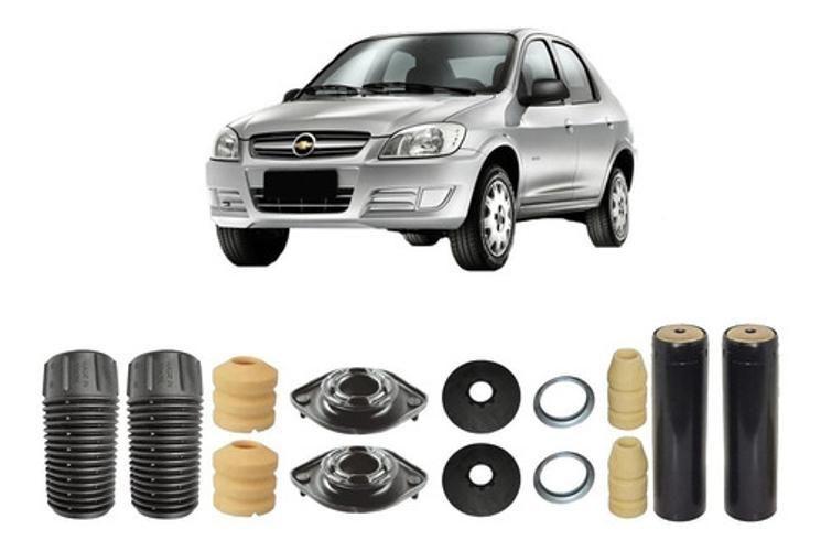 Imagem de Kit Suspensão Dianteira Traseira Prisma 2010 2011 Completo