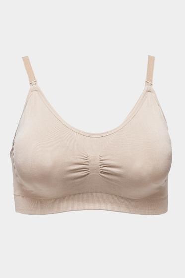 Imagem de Kit Sutiã Amamentação Sem Bojo e Calcinha Modeladora Pós-Parto - Zee Rucci