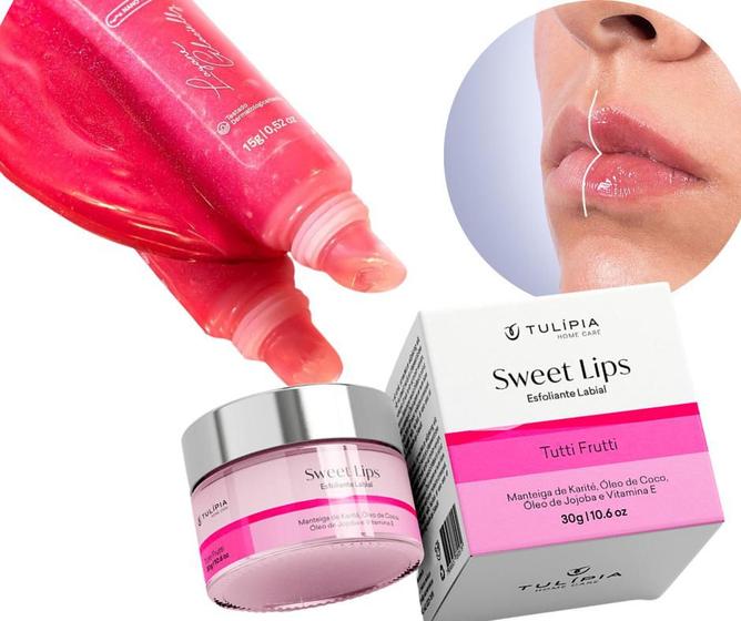 Imagem de Kit Sweet Lips Gloss + Esfoliante Tuti-Frutti